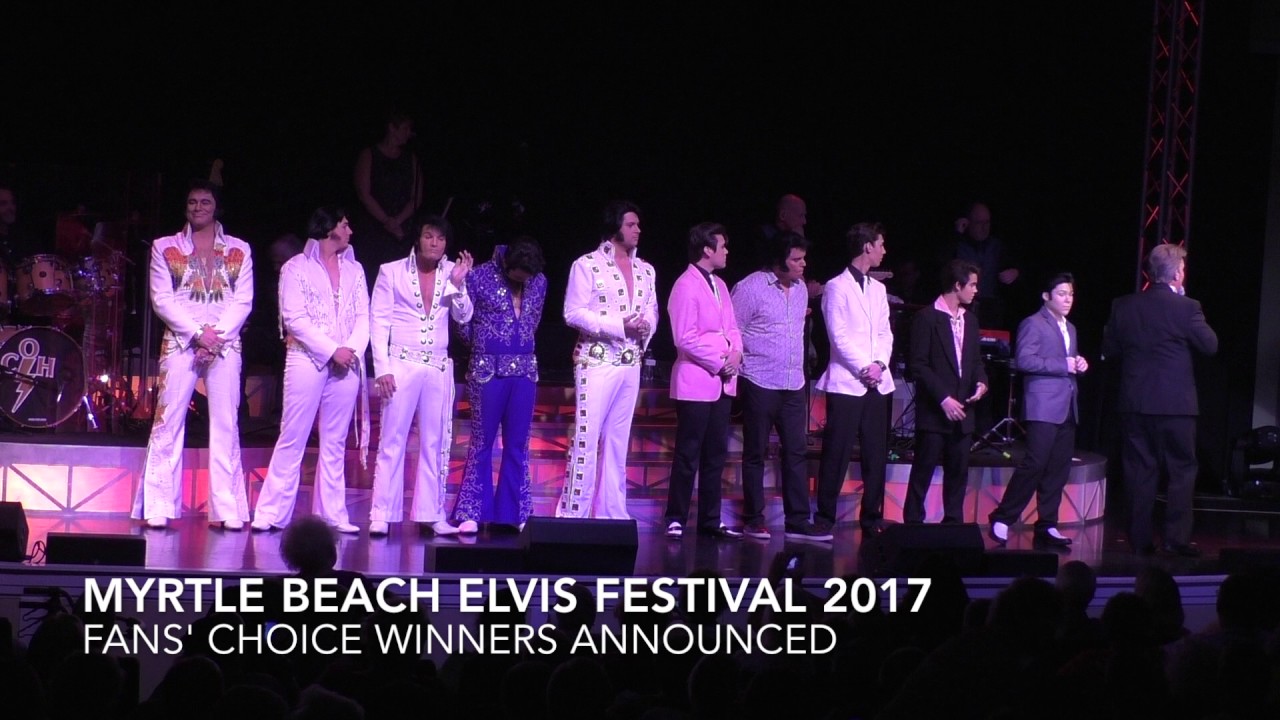 Myrtle Beach Elvis Festival 2017 Fans' Choice Award video by Susan