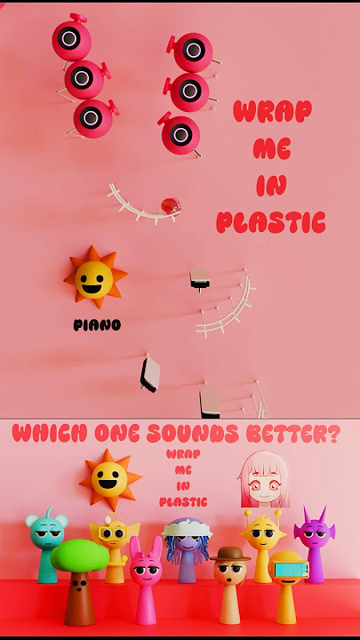 Sprunki : Wrap Me in Plastic Sounds on Cool Intruments