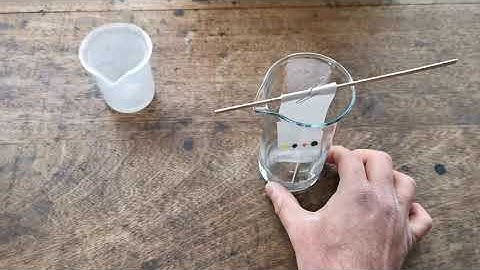 Paper Chromatography Full Experiment Including Calculating Rf Values Science4Breakfast GCSE Science