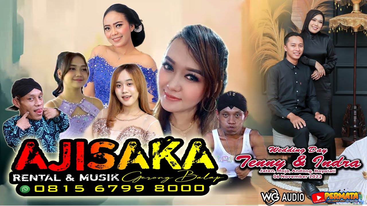 🔴#live Part3 - AJISAKA MUSIC [] Wedding Day TENNY & INDRA - IMAM & KIKI [] PERMATA HD B1 [] WG Audio