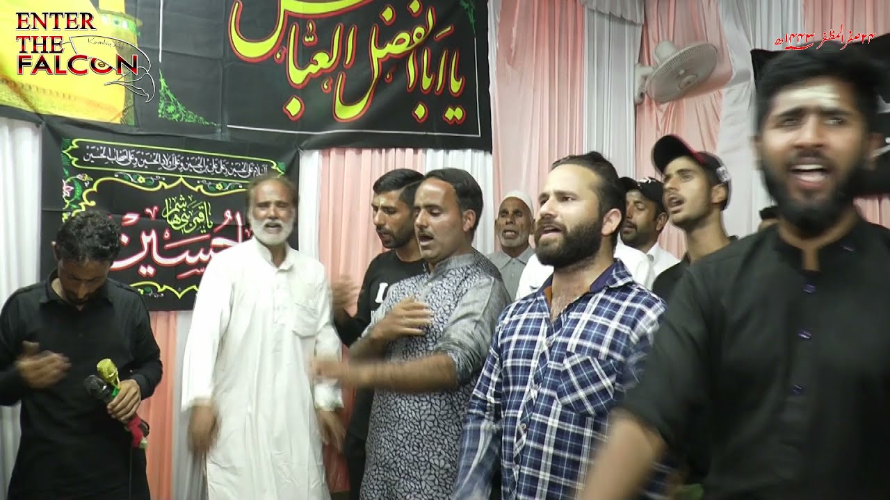 Jinab e Zainab SA Aes Wadaan Abass AS NaamDaroo Waloo Kashmiri NOHA @ETF313