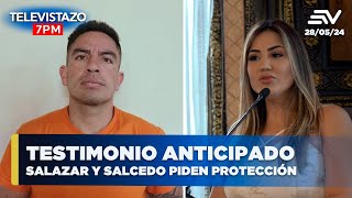 Caso Purga: Daniel Salcedo y Mayra Salazar rendirán testimonio anticipado | Televistazo #ENVIVO🔴