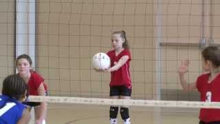 St. James 4th Grade Volleyball (Bronstrop) on 2/8/2014
