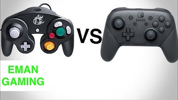 Nintendo Switch Pro Controller VS GameCube Controller