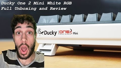 Ducky One 2 Mini RGB Unboxing and Full Review