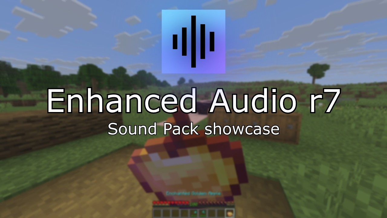 Minecraft Enhanced Audio r7 Resource Pack - YouTube