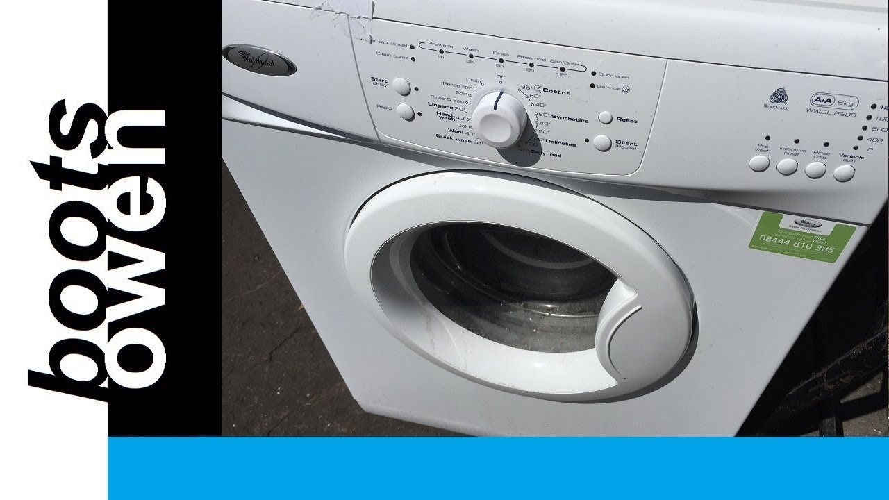 How to check and clean filter Whirlpool WWDL 6200, stuck full of water, won't drain repair or