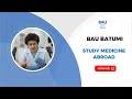 BAU International University Batumi Celebrity Visit