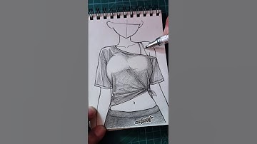 ✨ 服の描き方チュートリアル ✨ #howtodraw #easydrawing #drawingtutorial #drawing #anime #manga