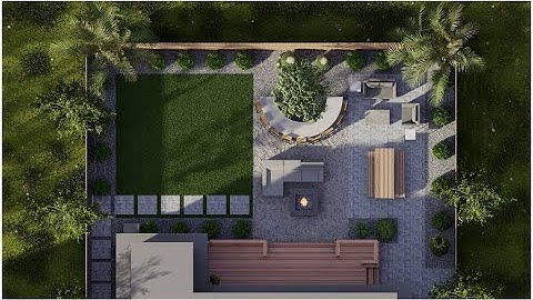 Backyard Design | Architecture Animation