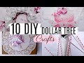 10 DIY DOLLAR TREE DOILY CRAFTS 🎁 WREATH, GARLAND, BOTTLE etc..