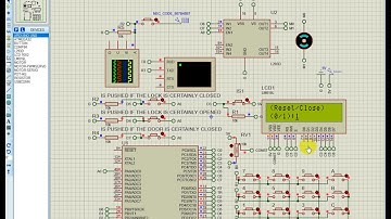door lock system part2 (proteus simulation)