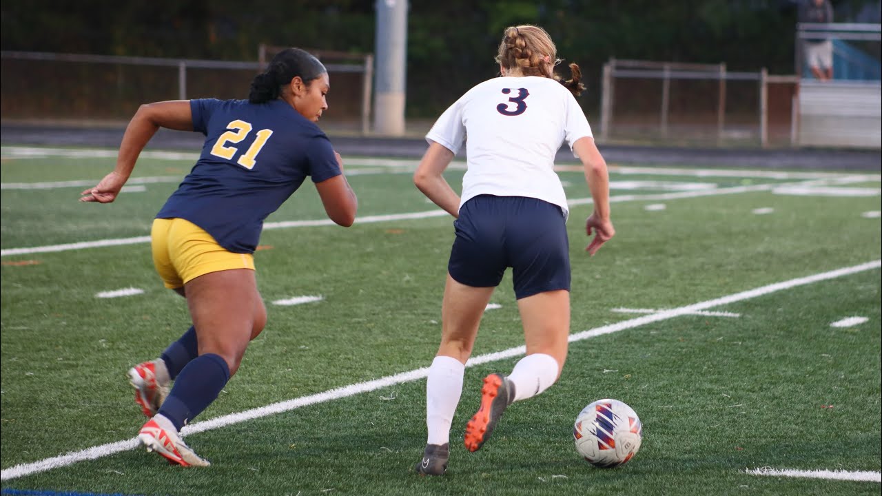 Natalie McGovern (Lacey) scores two goals vs TR North on opening day (Sep 3rd, 2024).
