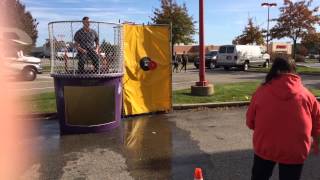 Toms River Police Officer Gets Dunked For Charity