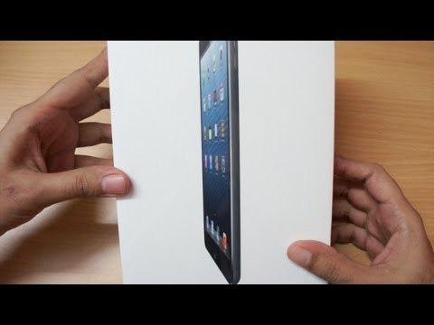 Apple iPad Mini Unboxing  amp  hands on Overview