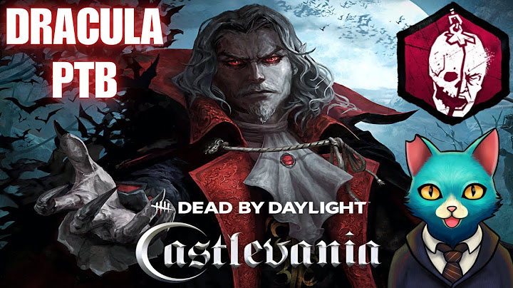 DBD Castlevania PTB - Dracula New Killer Perks, Mori, and Gameplay