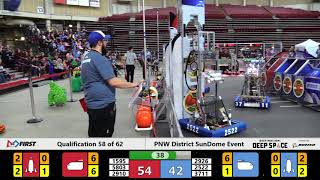 2019 PNW District SunDome Event Qual 58
