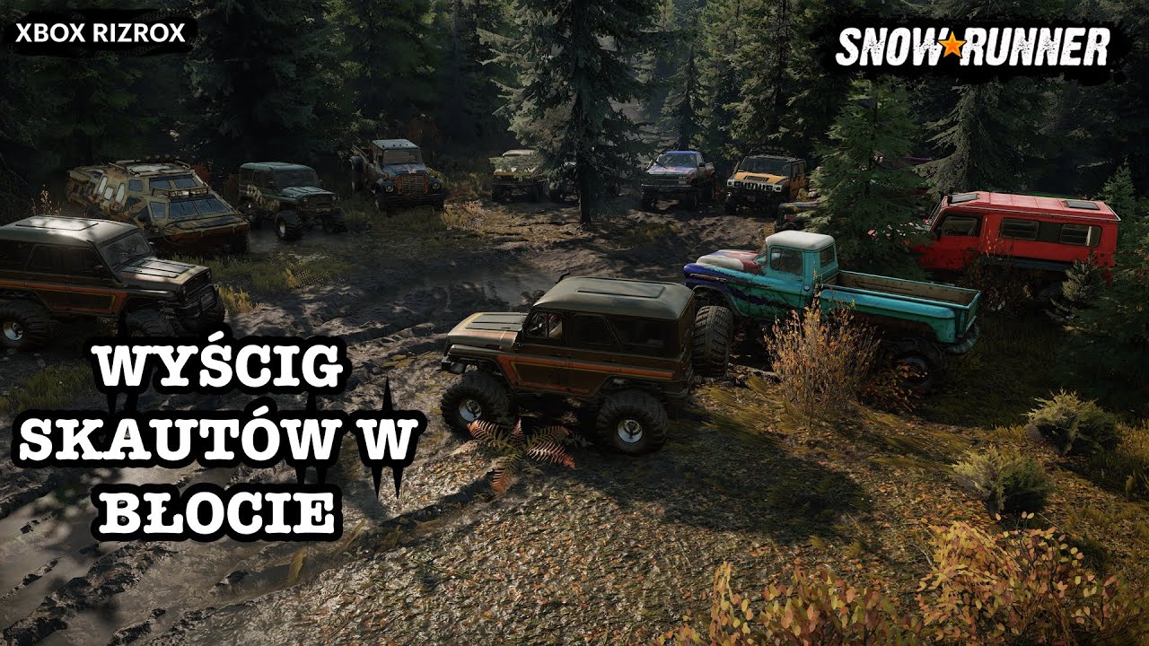 Snowrunner wyścig skautów w błocie 🇵🇱