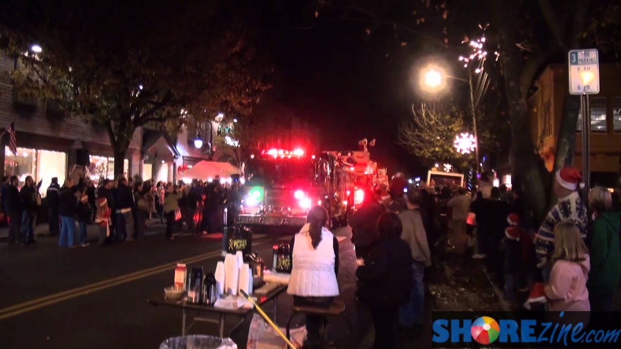 Point Pleasant Beach NJ Tree Lighting 2011 SHOREzine YouTube