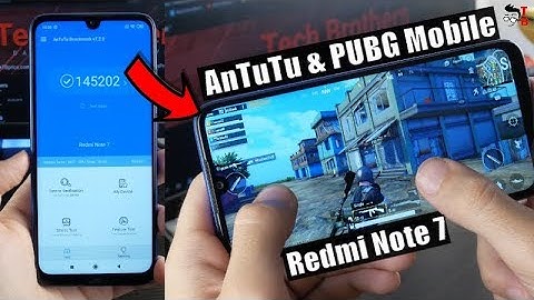 Redmi Note 7 Performance Test: Games & Benchmarks
