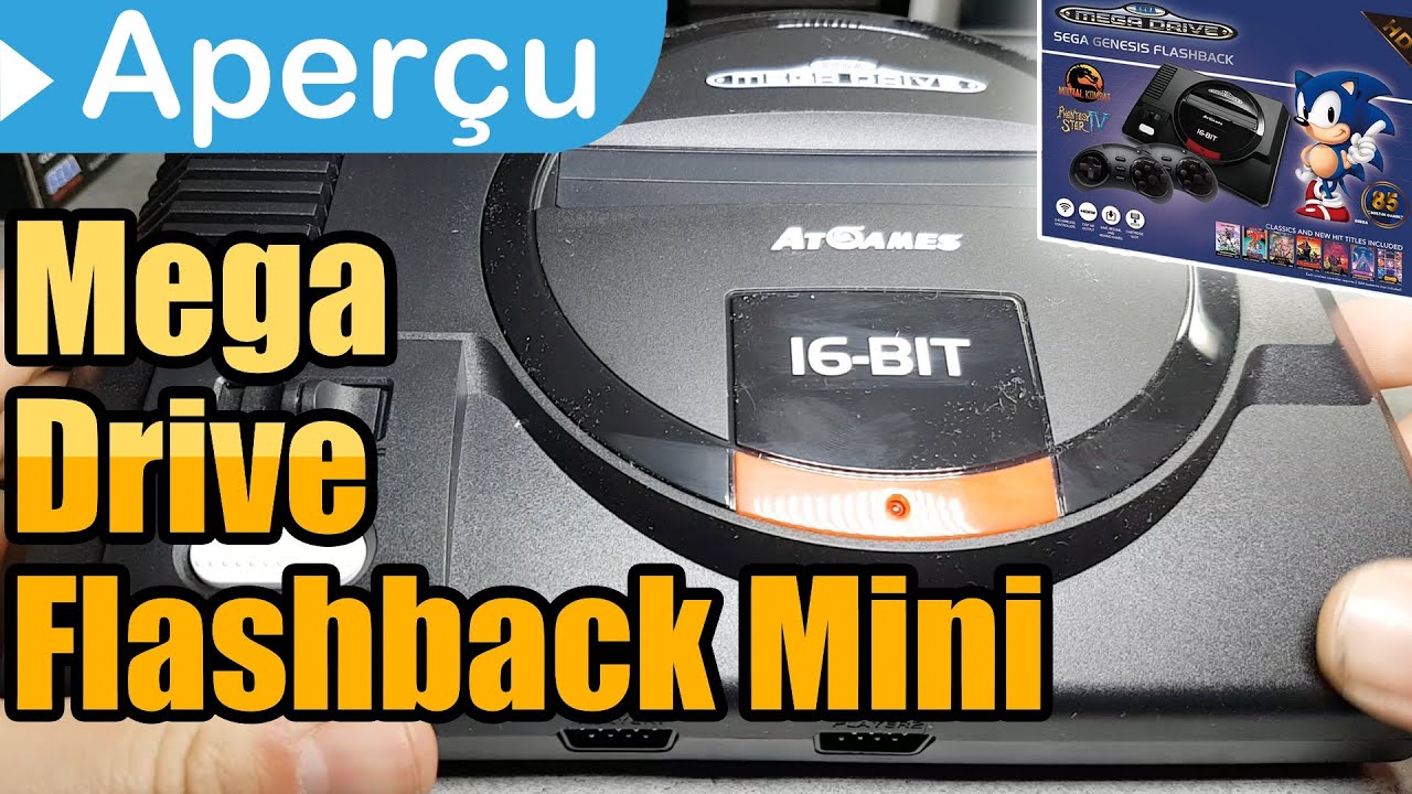 🎮 Mega Drive Flashback : pas si mini ni quali ! 🤢