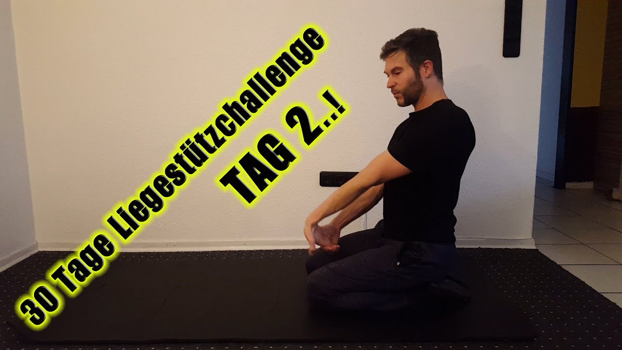 TAG 2 30 Tage Liegestütz Challenge..! YouTube