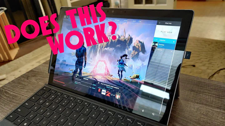 ¡Juega Valorant en TODO! (¿Surface Pro 7 i3!?)