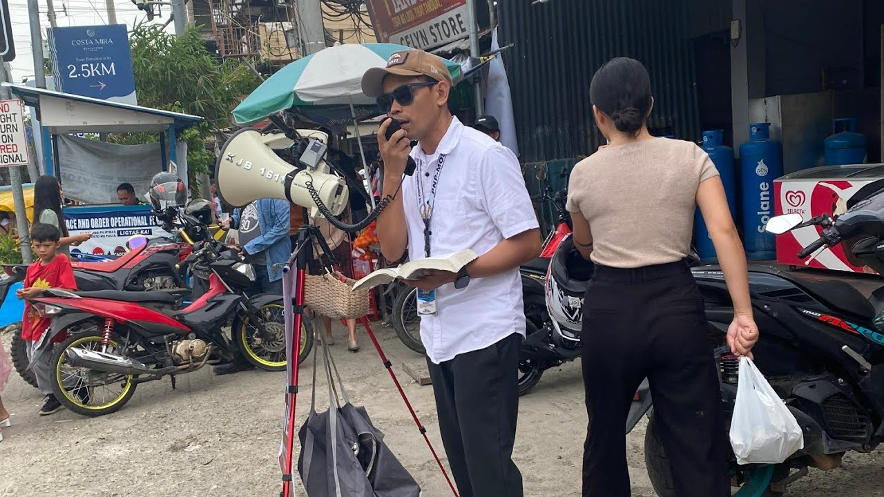 STREET PREACHING | MARIGONDON CROSSING, LAPU-LAPU CITY, CEBU | Preacher Stanley 