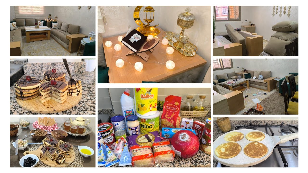 تحضيرات رمضان🌛فرحانة بالتغيير والديكور الجديد🤩تقديت داكشي اللي خاصني👛روتين الحداكة ،التنظيف والترتيب