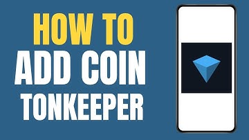 How to Add Coin on Tonkeeper Wallet ?