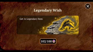 【The Wolf】Legendary Wish #1 - Calamitous Emerald 😍