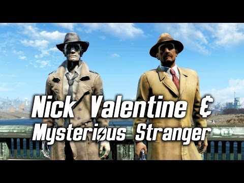 Fallout 4 - Nick Valentine & the Mysterious Stranger