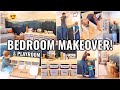 BEDROOM &amp; PLAYROOM MAKEOVER!!😍 *CREATING A DIY ACCENT WALL* DECORATE, ORGANIZE &amp; CLEAN WITH ME