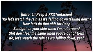 Lil Peep \& XXXTentacion - Falling Down (Lyrics)