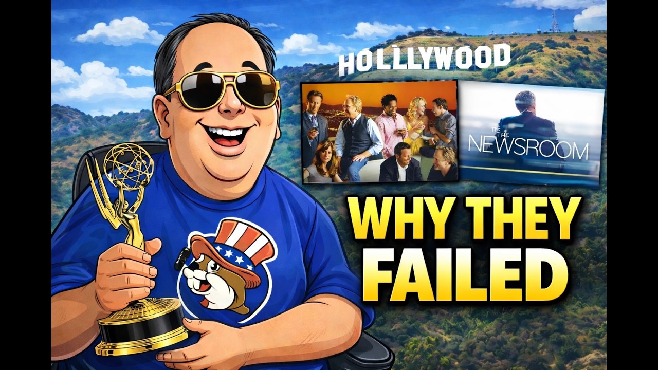 The Rise And Fall Of Sorkin TV - Studio 60 The Newsroom and The West Wing. 