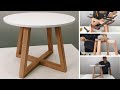 Mesa Escandinava de Madera Muy Bonita - Tutorial de Carpintería