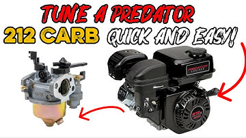How To Tune A Predator 212 Carb (Quick & Easy!)
