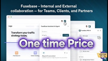 Fusebase Lifetime Deal: Internal and External collaboration — for Teams, Clients, and Partners