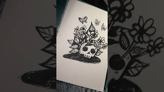 What is more spooky than a garden? With BUTTERFLIES