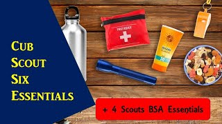 Cub Scout Six Essentials (Plus 4 Scouts BSA)