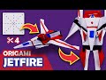 Comment fabriquer un transformateur origami autobot jetfire