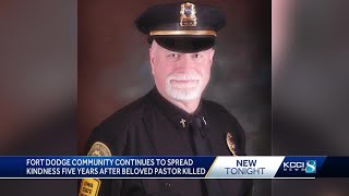 Fort Dodge community continues to spread kindness five years after beloved pastor killed