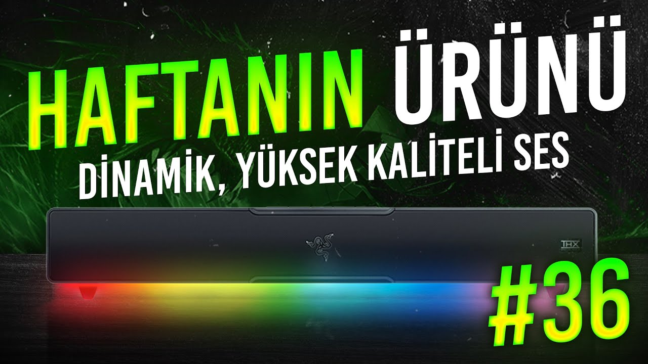 Razer Leviathan Bluetooth 5.0 V2 X 2.1 Kablosuz Chroma RGB Type-C Ses Sistemi