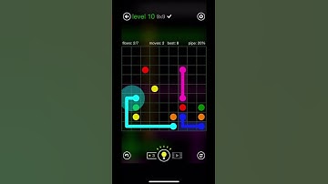 Flow free-9X9 classic Pack-10 Level 130 #flow #level #puzzle #puzzlegame #flowfree #viralgame