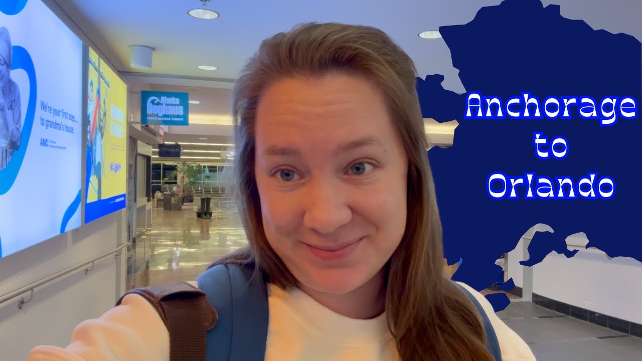 Снова день путешествий! Из Анкориджа в Орландо | Осень на Аляске 22