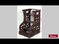 Antique Set of French Victorian style walnut library steps Antique Set of French Victorian style walnut library steps