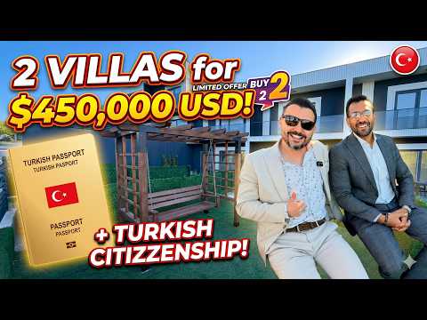 2 Sea View Villas for $450,000 🇹🇷 | Turkish Citizenship Opportunity in Kocaeli