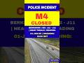 🚔 M4 POLICE INCIDENTEB | CLOSED ⛔ | J12 (Theale / A4) – J11 (Reading / A33)📍 BERKSHIRE