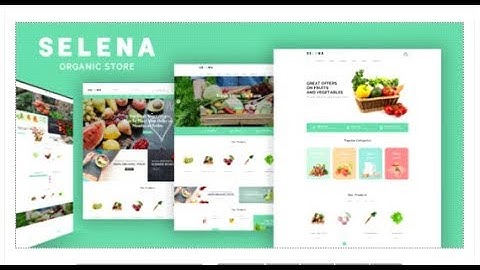 Selena - Organic eCommerce Bootstrap 4 Template | Themeforest Templates