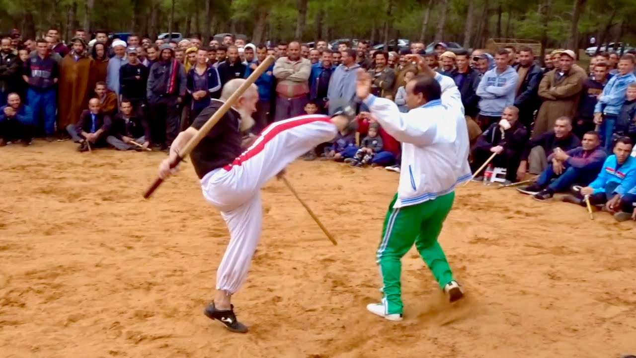 Combat de matraque 45 مبارزة بالعصا